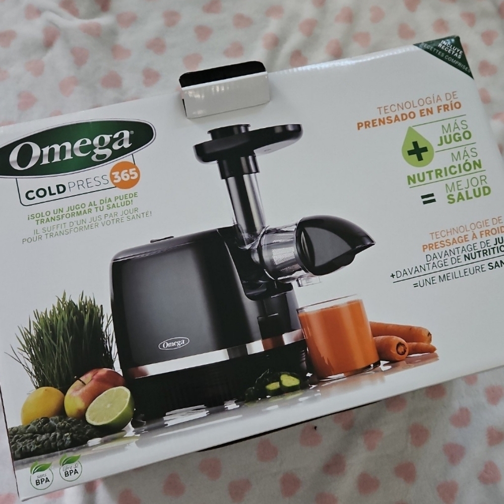 Omega Cold Press 365 Juicer New Missing Clear Funnel